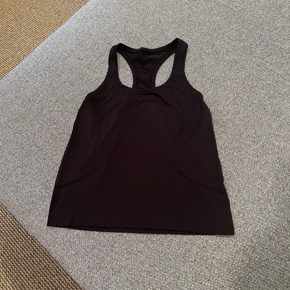 lululemon athletica Black Tank Top